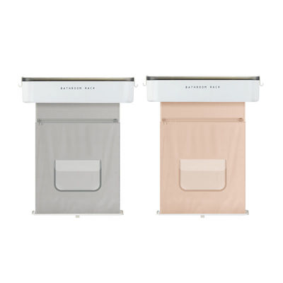Multifunctional  Wall Mounted Bathroom Storage Rack ABS Material