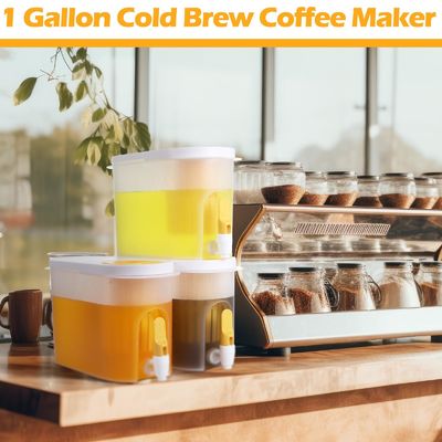 1 Gallon Large Cpacity Rapid Cold Brew Coffee Maker OEM Cold Coffee Brew Machine