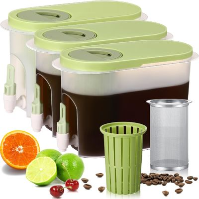 1 Gallon Large Cpacity Rapid Cold Brew Coffee Maker OEM Cold Coffee Brew Machine