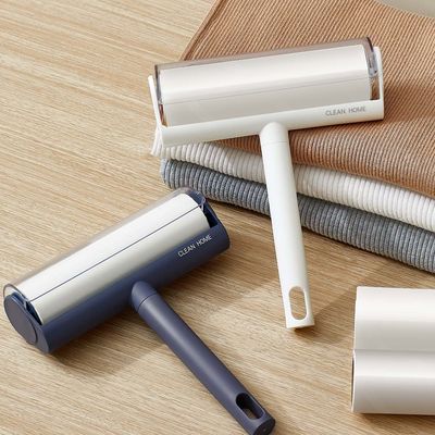 Strong Sticky 16cm Lint Remover Roller Pet Hair Remover Roller For Car Pets