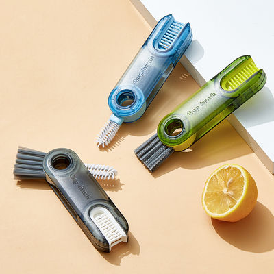Simple 3 In 1 Multifunctional Wine Bottle Cleaning Brush