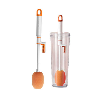 3 IN 1 Multifunction Long Handle Cup Lid Cleaning Brush Cup Washing Brush
