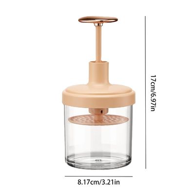 OEM Plastic Face Wash Hair Shampoo Dew Foam Press Foaming Bubbler Cup