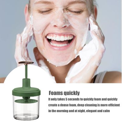 OEM Plastic Face Wash Hair Shampoo Dew Foam Press Foaming Bubbler Cup