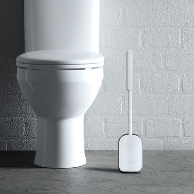 Toilet Bowl Brush and Holder Durable and Flexible Bristles Wall Mounted Toilet Brush for Bathroom Cleaning