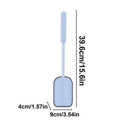 Toilet Bowl Brush and Holder Durable and Flexible Bristles Wall Mounted Toilet Brush for Bathroom Cleaning