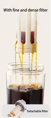 100% Leak Proof Multifunctional Portable Cold Brew Cup For Tea Coffee Juice