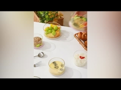 2024 Nouvelle cuisine Produits alimentaires récipients hermétiques Micro-ondes Sécurisés à haute borosilicate Boîte à lunch en verre