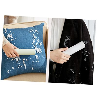 Ergonomic Reusable Pet Hair Remover Dog Lint Roller Brush 4.3*4.3*18.3cm