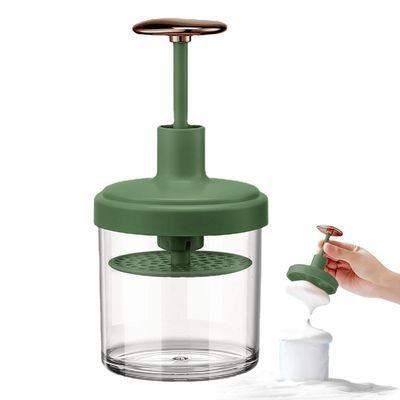 OEM Plastic Face Wash Hair Shampoo Dew Foam Press Foaming Bubbler Cup